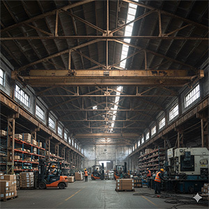 До очистки металлоконструкции