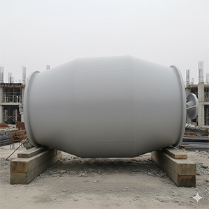 После очистки бетономешалки